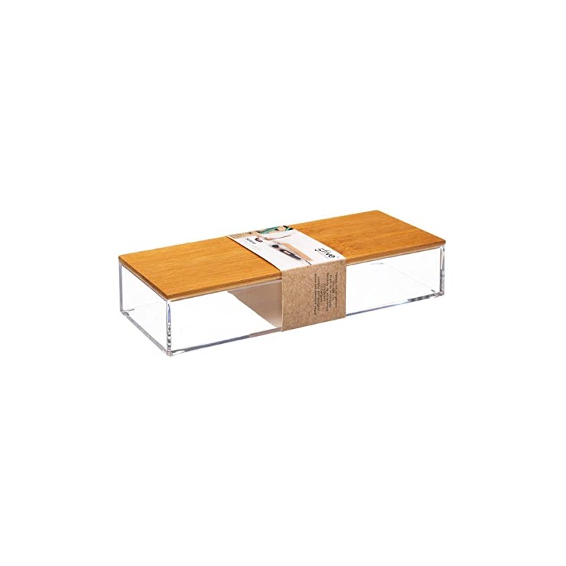 5five - Rectangular Rectangular Box "Selena" Bamboo Large