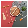 5pcs Crepe Dragonfly Horns Wooden Crepe Dragonfly Handmade Crepe Pancake