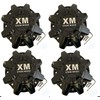 395L212 XM Xtreme Mudder Gloss Black Wheel Center Cap C-5240-1-SC