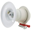 E27 Batten Bulb Holder (lampholder) in Off-White for Ceiling or