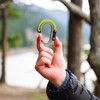 GEAR AID HEROCLIP Carabiner Clip and Hook (Small) for Purse,