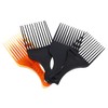 FOMIYES 4sets Detangle Style Afro Comb Wide Tooth Hair Comb