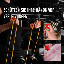 Fitness Bands Grips for Resistance Bands, Protect Your Hands from Injury