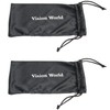 V.W.E. 2 Pairs XL Large Reading Glasses - Oversized Wide