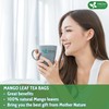 FreshDrinkUS, Premium 100 Mango Leaf Tea Bags, 100% Natural& Pure