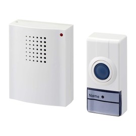 ELPA PWC-100 Portable Wireless Chime for Nursing, Calling, Wireless, No Wiring Required