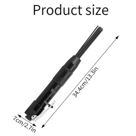 JUSTHERE Compact Air Needle Scaler, Needle Scaler Air Tool, Rust Remover Tool, for Metal Rust Removal, Removal of Welding Slag and Paint Stains, etc