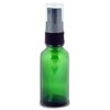 Vivaplex, 12, Green, 1 oz Glass Bottles, with Black Fine