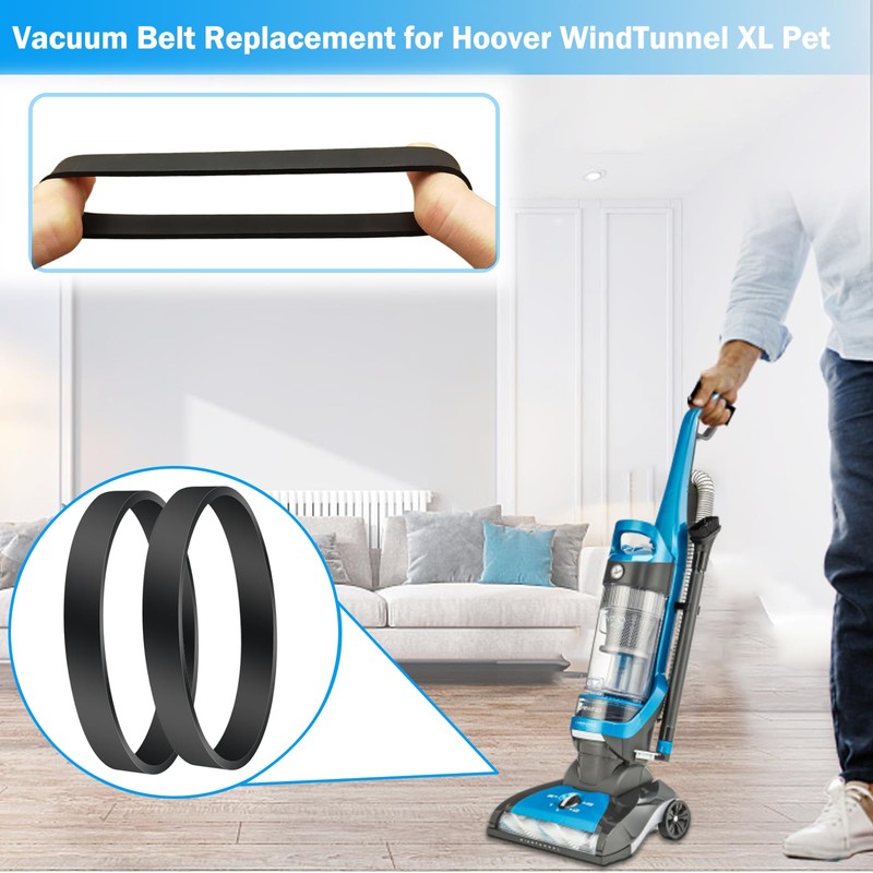 Vacuum Belt Replacement for Hoover WindTunnel XL Pet/Windtunnel Max Capacity