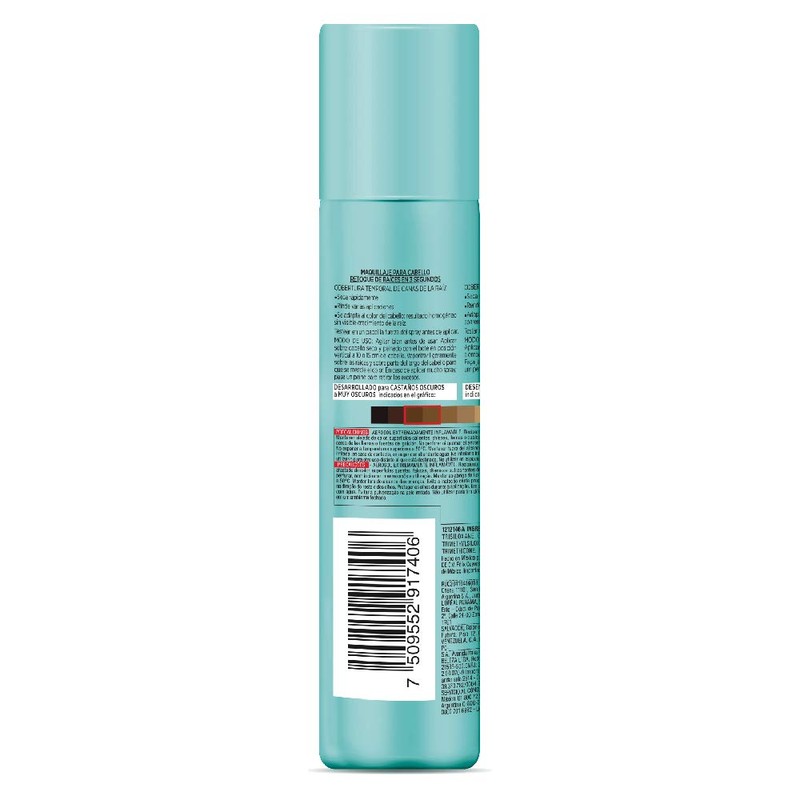 Retocador de raíces Magic Retouch L'Oréal Paris Tono Castaño, 75ml