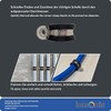 Lumonic 5 x 15 mm pipe clamps with rubber insert,