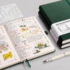 RETTACY Notebook A5 Dotted Bullet Journal with 320 Numbered Pages,