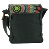 Guru-Shop shoulder bag, hippy bag, Goa bag, green, for men/women,