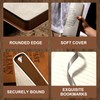 CAGIE Leather Journal for Men Soft Cover 256 Pages Lined