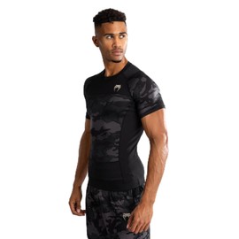 Venum Men's Short Sleeve Rashguard, Digital Urban Camo