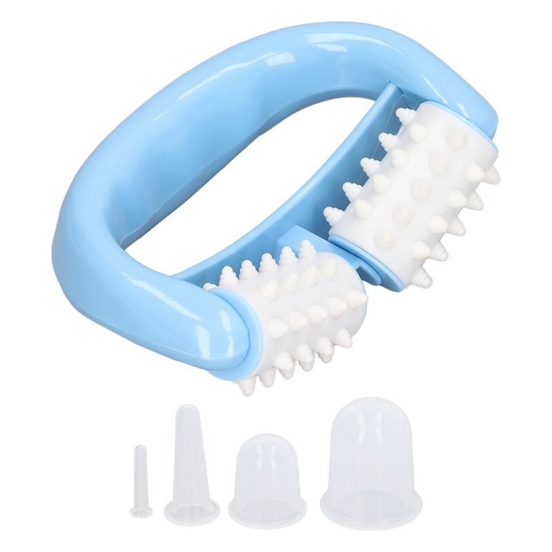 Facial Roller Silicone Cupping Device Detoxification Suction Cupping Cups Wheel