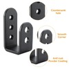 HOME MASTER HARDWARE 2×4 Door Barricade Brackets, Heavy Duty U