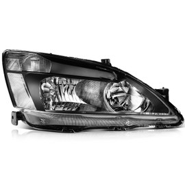 SELEAD Headlight Assembly Fit for Honda for Accord 2003-2007 Pair Headlights OE: HO2502120