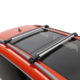 Catch USA Car Roof Rack Cross Bars for Subaru Ascent Evoltis Forester Outback Impreza 1994-2023 Aluminum Cross Bar for Rooftop Luggage Kayak Canoe Bike Snowboard (Gray, Ascent 2019-2023)