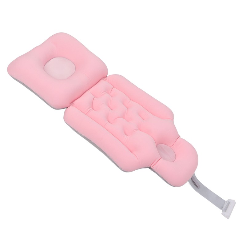 Bathtub Cushion Soft Breathable Folding Headrest Back Support Bath Pillow