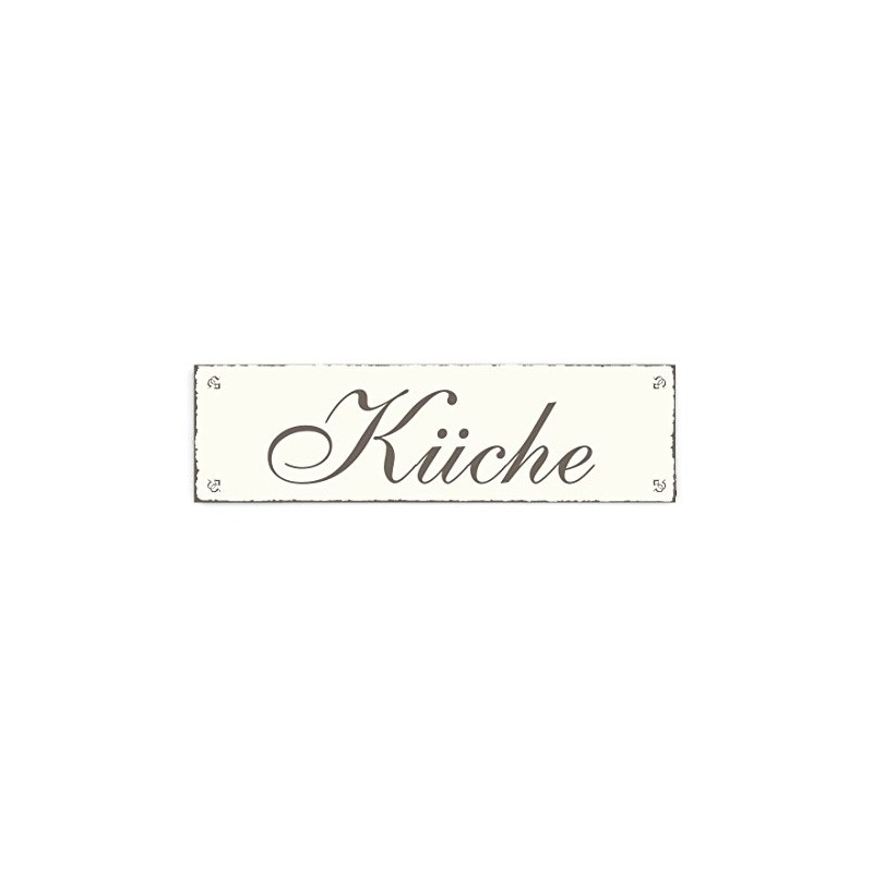 Shabby Vintage Door Sign Plaque - Includes Gift Tag Shield