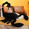 Simulation Black Scorpion Plush Toys Animal Dolls Stuffed Soft Real