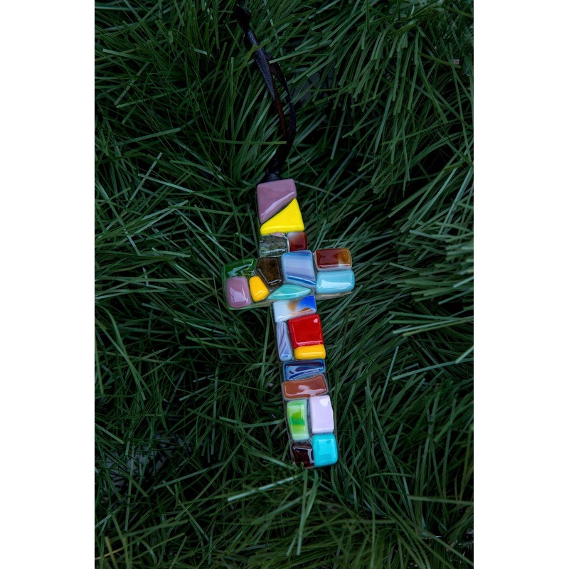 The Grandparent Gift Co. Friend, John 15:12 Beautifully Broken Mosaic