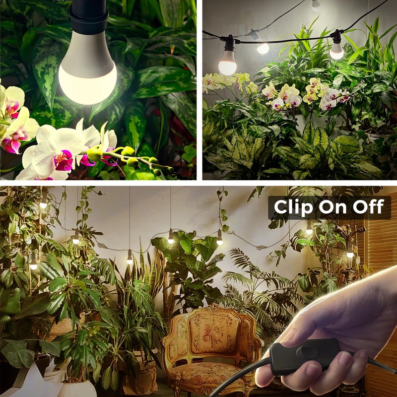 Briignite Hanging Grow Light, 3 LED Full Spectrum Grow Lights