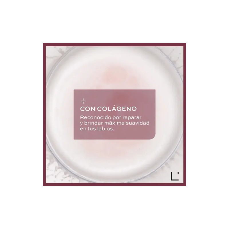 Labial Forever Mate Barra Colageno Larga Duracion Lbel