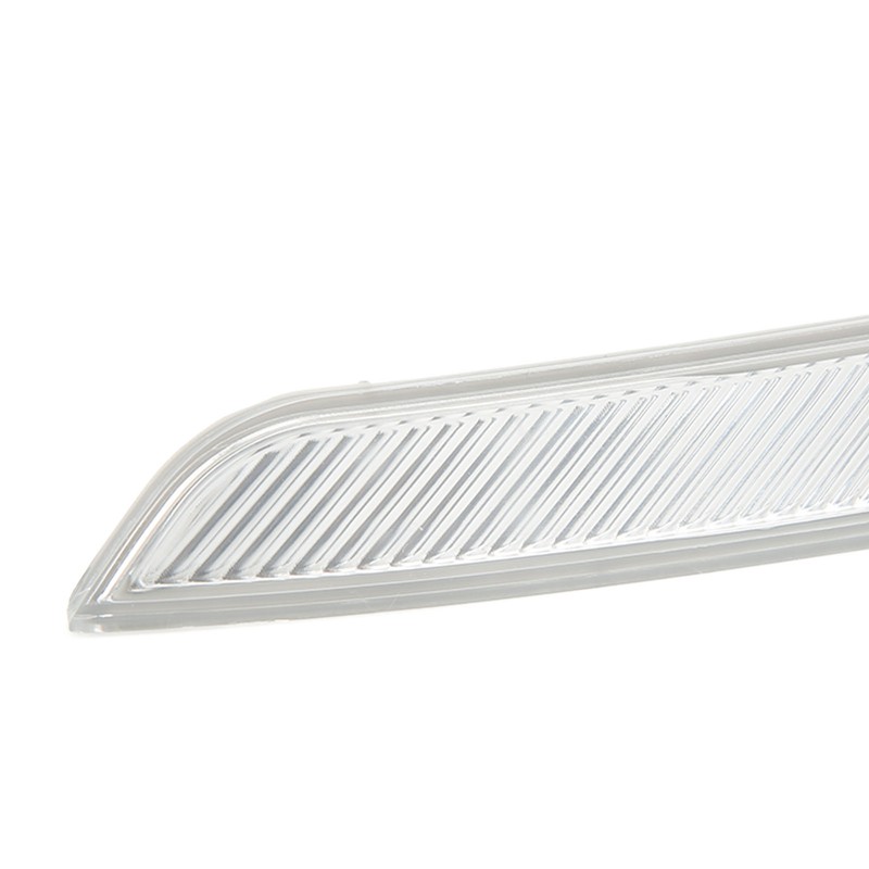 Front Bumper Reflector Clear White Improve Car Visibility Side Marker