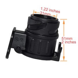 RED WOLF Trailer Adaptor 13 Pin to 7 Pin Adapter for Cars Trucks 13 Pin to 7 Pin Towing Hitch Trailer Connector Adaptor Piece 13 to 7 Pin 12 V