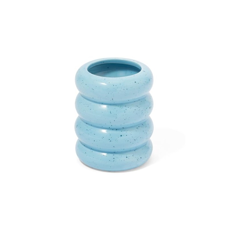 Francfranc Ceramic Pen Stand, Blue
