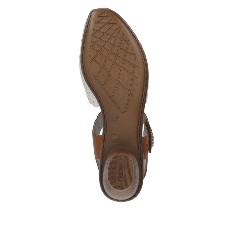 Rieker 43703 Mirjam Crema/Cayenne 8 - M US