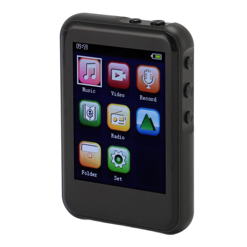 1.5 Inch Portable MP3 Player Capacitive Touch Control AI Noise