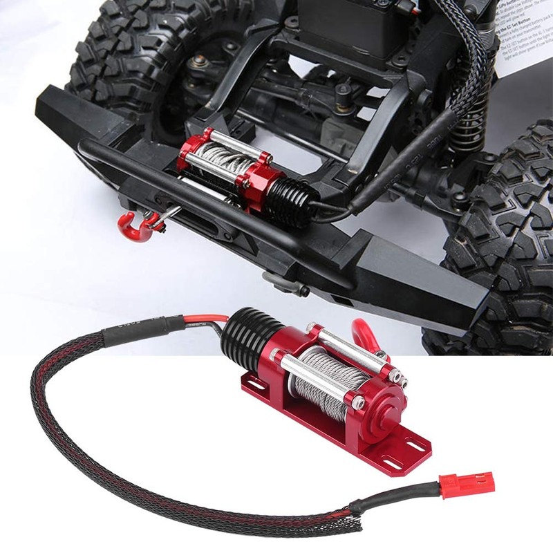 Dilwe RC Winch, 1/10 Electric Metal Model Vehicle Crawler Car