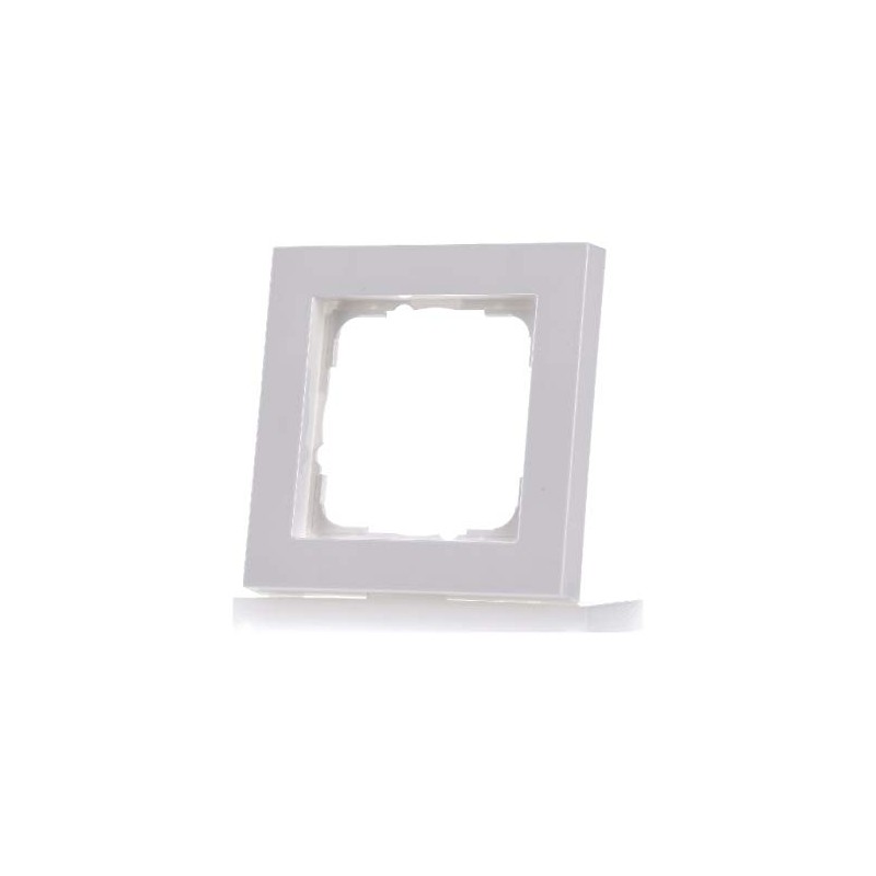 GIRA Standard 55 Series Pure White Glossy Frame 1F Pure