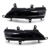 iJDMTOY Smoked Lens Dynamic Sequential Blink/Flow Full LED Side Mirror