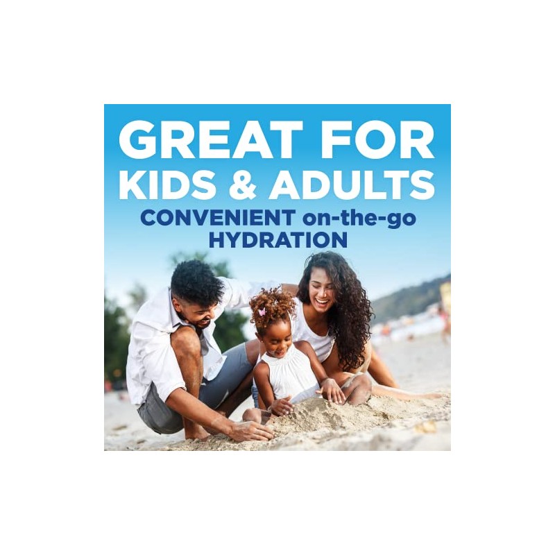 Electrolyte Powder Packets for Kids & Adults - Orange Flavor