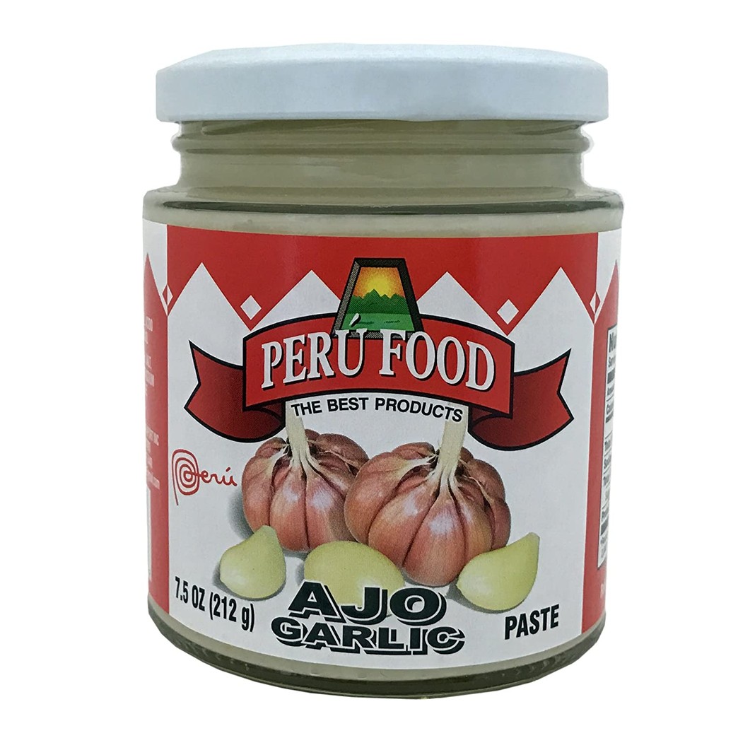 Peru Food Garlic Paste - Ajo en Pasta, 7.5 Oz