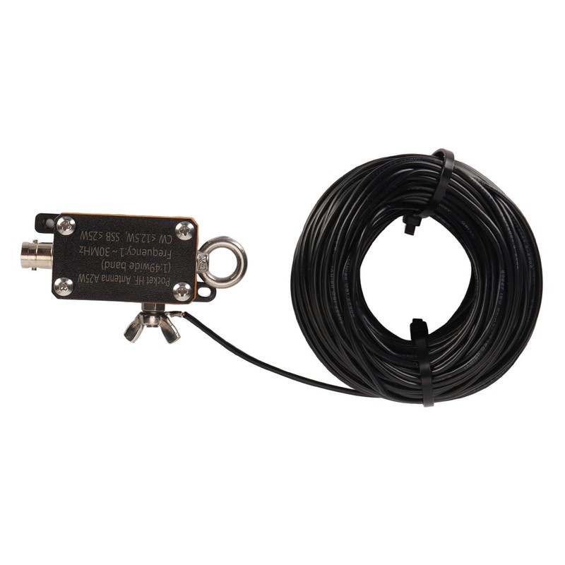 Portable HF End Fed Antenna 1‑30MHZ FE8 CW SSB 1:49