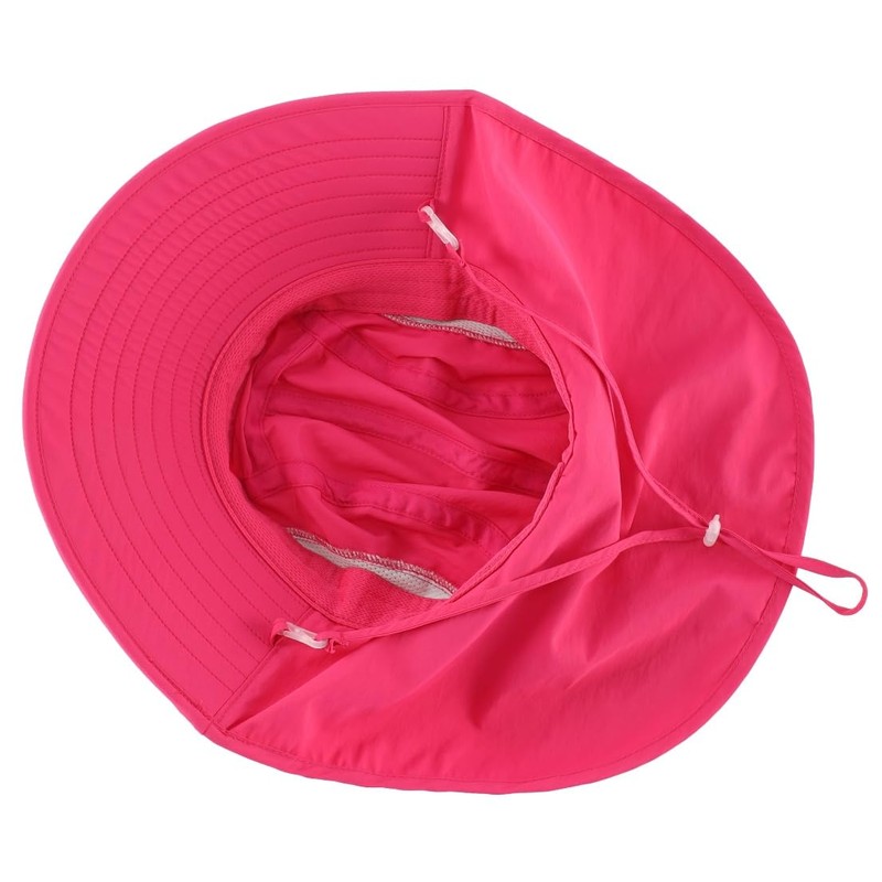 Connectile Kids' Summer Mesh Flap Cap, Quick Drying, Wide Brim
