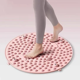 Kimming Foot Massage Acupressure Mat Foot Acupressure Mat Foot Pad 55cm blue