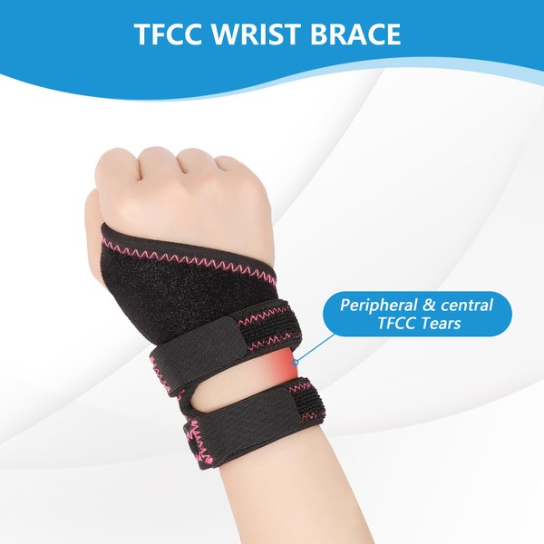 joingood joingood 1 Pair Wrist Brace for TFCC Tears, Adjustable