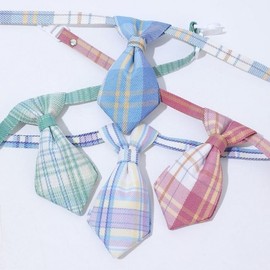 cute dog tie dog scarf pet dog birthday ribbon purple
