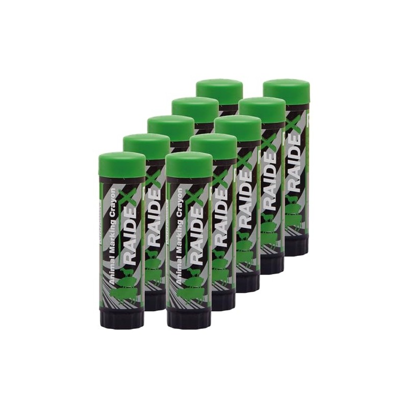 Quebag Livestock Drawing Pen Set of 10 / Colour Green
