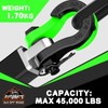 AUTOBOTS Tigertooth D Ring Shackles 45,000lb Break Strength, 3/4”Shackle D