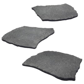 Sekcen 3 Pack Rubber Stepping Stones Outdoor Garden Rubber Pavers Pathway Walkway Paving Stones