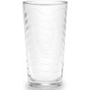 Circleware 4-Piece Set of Heavy Base Highball Drinking Glasses Tumblers,