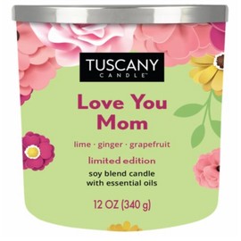 Tuscany Candle Limited Edition for Mom's (Love You Mom, 12 Ounce)