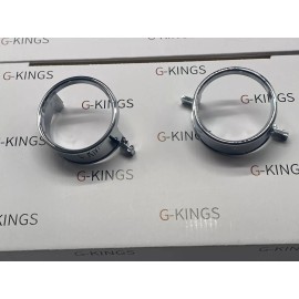 KK 1964 Impala Ful-Size Tail Lamp Back Up Lens Chrome Bezel Set of 6